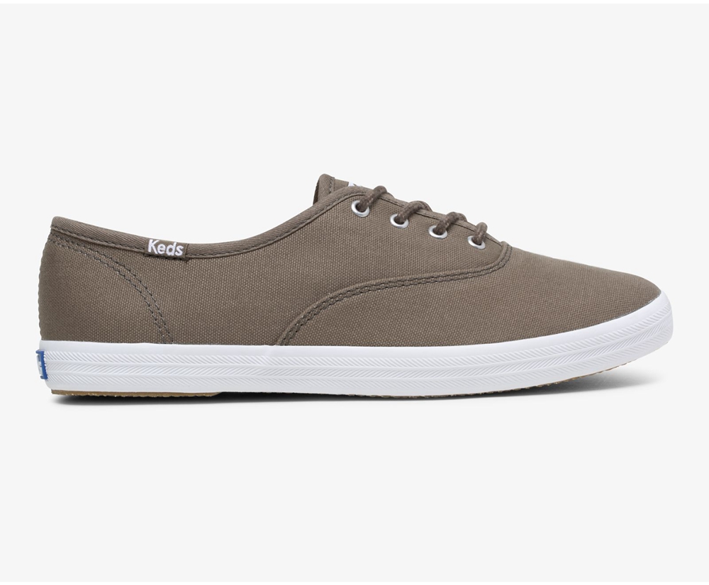 Keds Sneaker Damen Olivgrün - Champion Solids - KGP-278694